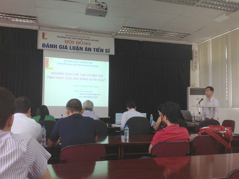 NCS Phạm Văn Tuấn bảo vệ luận án Tiến Sĩ NCS Phạm Văn Tuấn bảo vệ luận án Tiến Sĩ