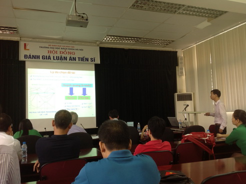 NCS Phạm Văn Tuấn bảo vệ luận án Tiến Sĩ NCS Phạm Văn Tuấn bảo vệ luận án Tiến Sĩ