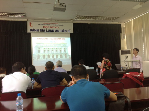 NCS Phạm Văn Tuấn bảo vệ luận án Tiến Sĩ NCS Phạm Văn Tuấn bảo vệ luận án Tiến Sĩ