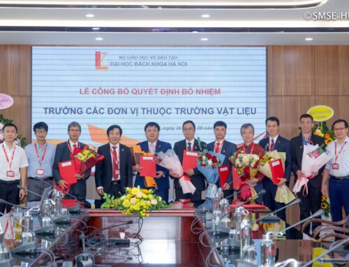Lễ công bố bổ nhiệm các trưởng đơn vị thuộc Trường Vật liệu, Đại học Bách Khoa Hà Nội