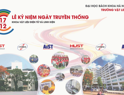 THƯ NGỎ: LỄ KỶ NIỆM 33 NĂM NGÀY TRUYỀN THỐNG KHOA VẬT LIỆU ĐIỆN TỬ & LINH KIỆN